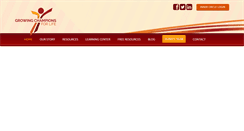 Desktop Screenshot of growingchampionsforlife.com